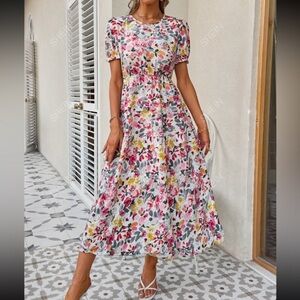 Spring Maxi Midi Dress